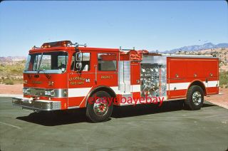 Fire Apparatus Slide,  Engine 5,  St.  George / Ut,  1991 Pierce