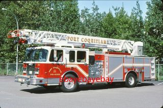 Fire Apparatus Slide,  Engine 8 - 1,  Port Coquitlam / Bc,  2002 Spartan / Smeal