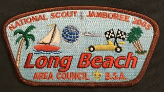 Boy Scout Jsp Patch Long Beach Area Council 2005 National Jamboree Bsa