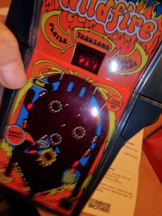 DD - 1979 Parker bros.  WILDFIRE electronic pin ball and inst. 3