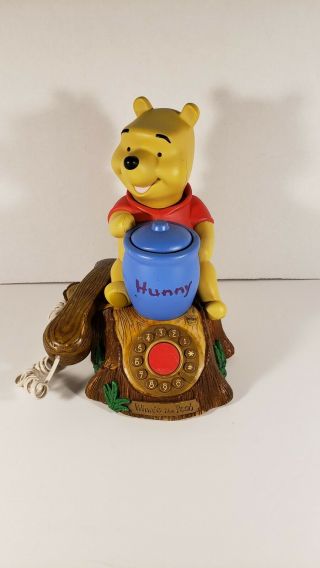 Walt Disney Telemania Winnie The Pooh Animated Telephone Segan Product