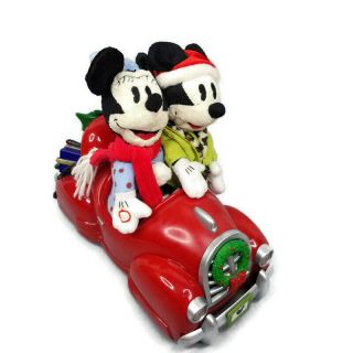Gemmy Industries Lights Singing Disney Mickey Minnie Mouse Christmas Holiday Car