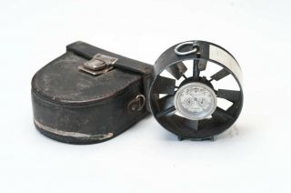 Vintage Davis Instruments Anemometer Miners Air Gauge N3020