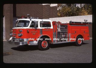 Danbury Ct E22 1979 American La France Pumper Fire Apparatus Slide