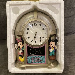 Seiko Mickey Minnie Mouse Disney Musical Alarm Clock Jukebox 8”tall