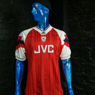 Arsenal Vintage Jersey Home Shirt 1992 - 1994 Adidas Equipment Mens Size L