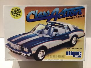 Class Action Monte Carlo - 1:25 Scale Model Car Kit | Mpc Very Good Vintage Kit