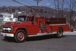 East Hampton Ct 1954 Chevrolet American Lafrance Pumper - Fire Apparatus Slide