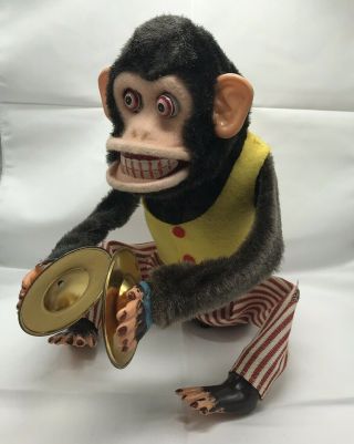 Vintage Daishin Musical Jolly Chimp Battery Operated 2