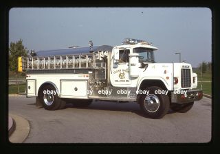 Clear Spring Md 1984 Mack R 4 Guys Tanker Fire Apparatus Slide
