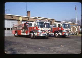 Lakeland Fc Ronkonkoma Ny 1986 Hahn Pumpers Fire Apparatus Slide