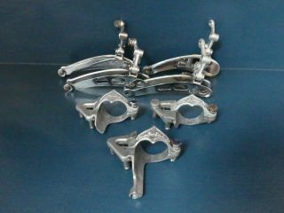 Vintage Campagnolo Nuovo Record Front Derailleur,  Mech Spare Parts Clamp - On