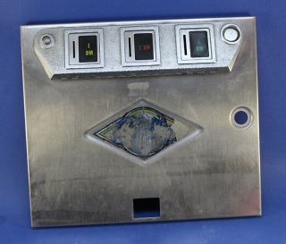 Pinball Bally Coin Door Parts Front Plate And Insert Coin Trim 1980 