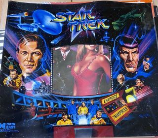 Data East Star Trek 25th Anniversary Pinball Machine Translite