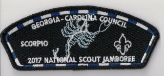 Bsa Georgia Carolina Council 2017 National Jamboree " Scorpio "