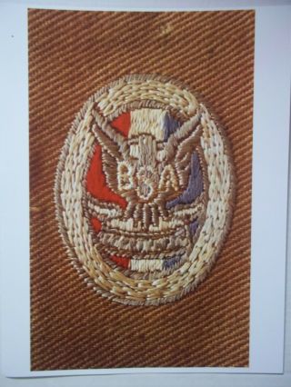 Boy Scouts Of America Type 1 Eagle Scout Patch Poster Reprint
