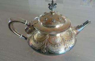 Estate Tiffany and Co Sterling Silver Antique Tea Pot Union Square 1513 3