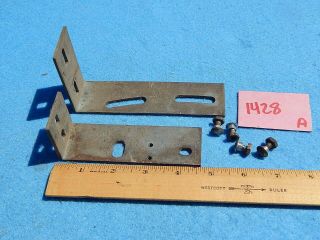 Rock - Ola 1428 Coin Mechanism Channel Mounting Brackets With Special Screws