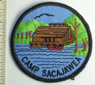 Vintage Girl Scout Patch - Camp Sacajawea - Monmouth Council