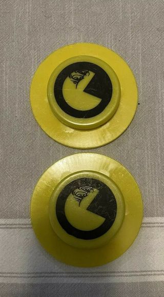 Pac Man Pinball Bumper Caps