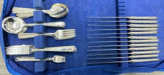 Towle Candlelight 70 Piece Sterling Silver Flatware Set For 12 925 Silverware