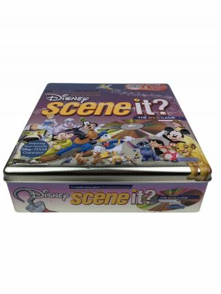 Disney Scene It Deluxe Edition 100 Complete Never Played Open Box Collectible 2