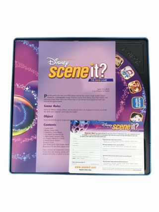 Disney Scene It Deluxe Edition 100 Complete Never Played Open Box Collectible 3