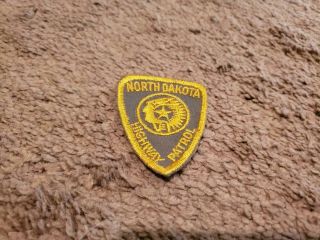 Vintage Police Mini Patch From North Dakota Highway Patrol Obsolete