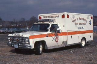 Northbridge Ma Early 1980s Chevrolet Ambulance - Fire Apparatus Slide