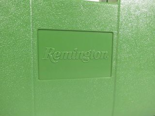 VINTAGE OEM Remington 870 Hard Body Plastic Green Shot Gun Case 11 - 87 1100 870 3