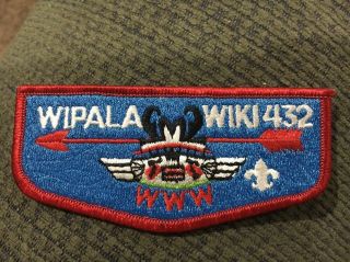 Oa Flap Lodge 432 Wipala Wiki Red Border