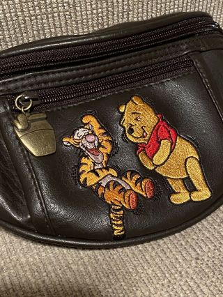 Walt Disney World Winnie The Pooh Tiger Leather Fanny Pack