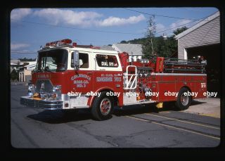 Saint Clair Pa 1970 Mack Cf Pumper Ex Tamaqua Pa Fire Apparatus Slide