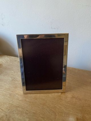 Asprey Square Sterling Silver Photo Frame 8 X 6 Inches