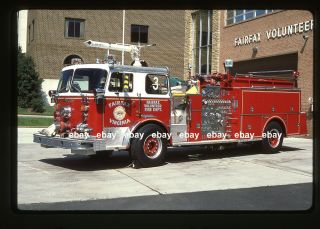 Fairfax City Va 1981 Seagrave National Foam Pumper Fire Apparatus Slide