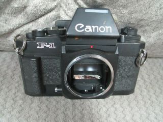 Canon F - 1 Vintage Camera Storage Unit Find