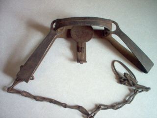 Vintage 3 S.  Newhouse Animal Trap Marked Us Property Of United States