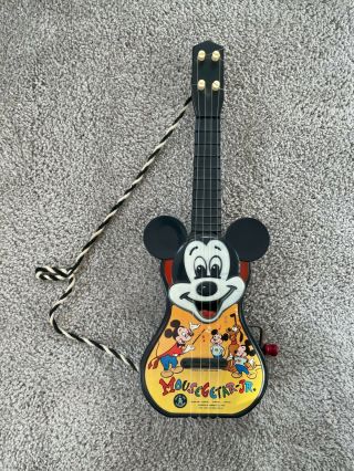Vintage Mattel 1953 Mousegetar Jr Ltd Ed Mickey Mouse Club Guitar