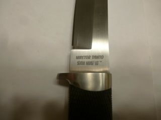 Vintage Cold Steel Master Tanto San Mai III,  Made in Japan,  with Sheath 4