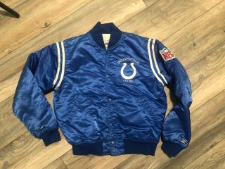 Vintage Indianapolis Colts Starter Pro Line Satin Jacket Men’s Medium