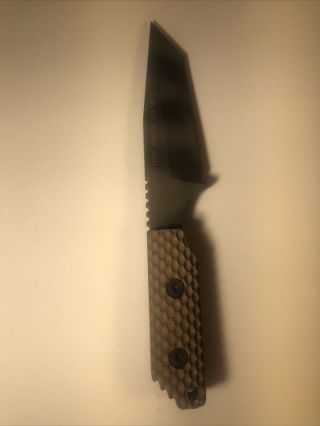 Rare Strider Db - L (nsn) Fixed Blade Knife.