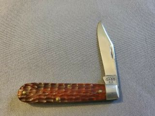 Case Xx 1940 - 1964 61024 1/2 Vintage Red Bone Jack Pocket Knife