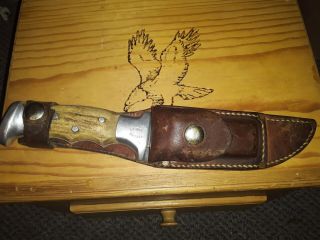 Rare Custom R.  H.  Ruana Bonner Montana Hunting/fighting Knife