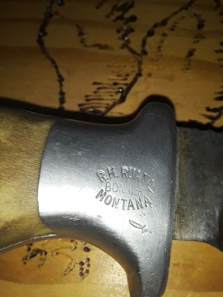 Rare Custom R.  H.  Ruana Bonner Montana Hunting/Fighting Knife 2