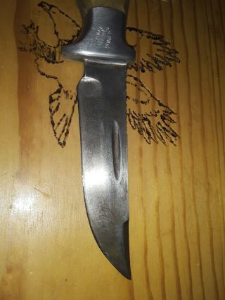 Rare Custom R.  H.  Ruana Bonner Montana Hunting/Fighting Knife 6