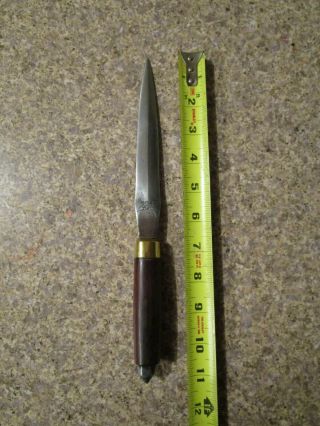 Very Rare John Nelson Cooper Stiletto Style Knife 3