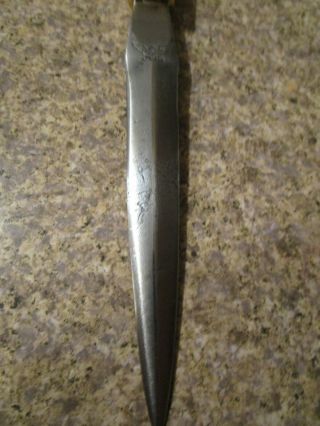 Very Rare John Nelson Cooper Stiletto Style Knife 4