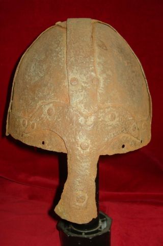 Early Medieval Viking Helmet German French No Sword