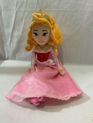 Disney Store Sleeping Beauty Princess Aurora 60th Anniversary Stuffed Plush Doll