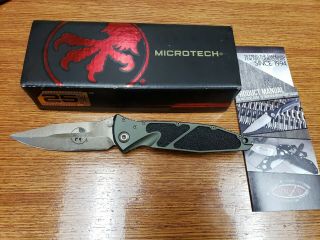 Microtech Socom Elite Spear Point Knife,  Signature Series,  Bronzed
